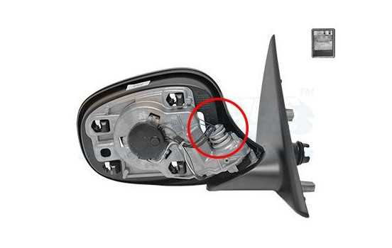 Wing Mirror 0667856U Hagus