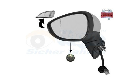 Wing Mirror 1808827 Hagus
