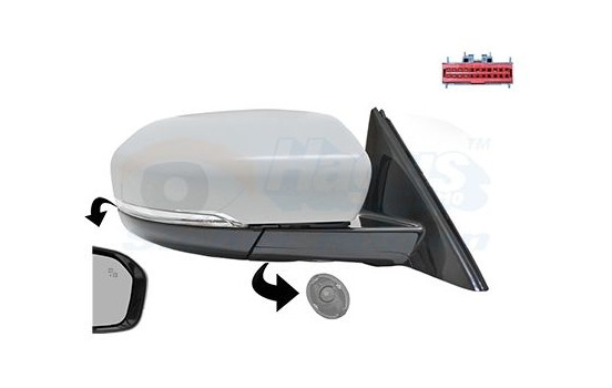 Wing Mirror HAGUS 0251826