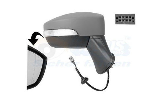 Wing Mirror * HAGUS * 1802808 Van Wezel