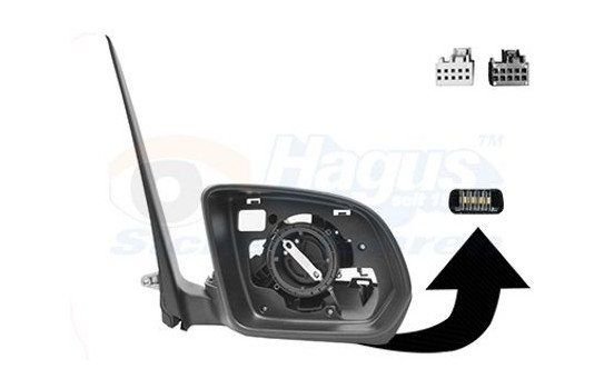 Wing Mirror HAGUS 3082828