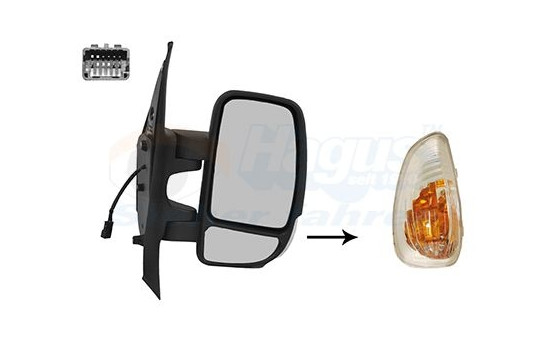 Wing Mirror * HAGUS * 3799808, Image 2