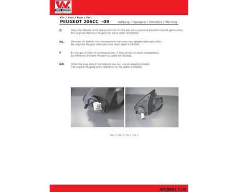 Wing Mirror * HAGUS * 4028817, Image 3