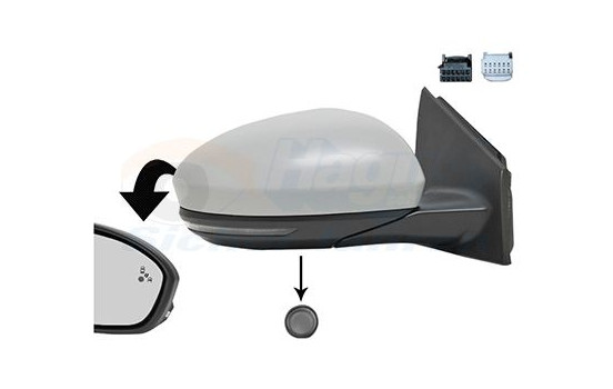 Wing Mirror * HAGUS * 4407828