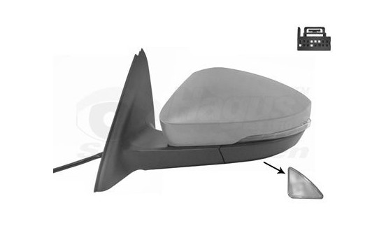 Wing Mirror * HAGUS * 7624817 Van Wezel