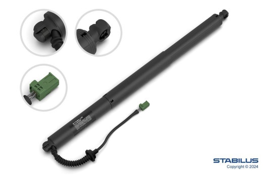 Electric Gas Spring, Tailgate 873363 Stabilus