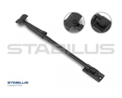 Gas Spring, boot-/cargo area //  DORSTOP® 580067 Stabilus, Image 2