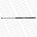 gas spring, trunk ML6201 Monroe, Thumbnail 2