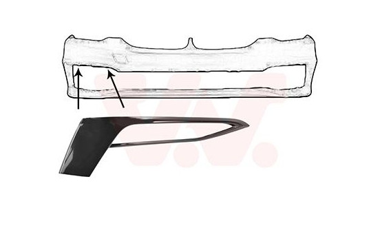 Decorative/protection panel, bumper