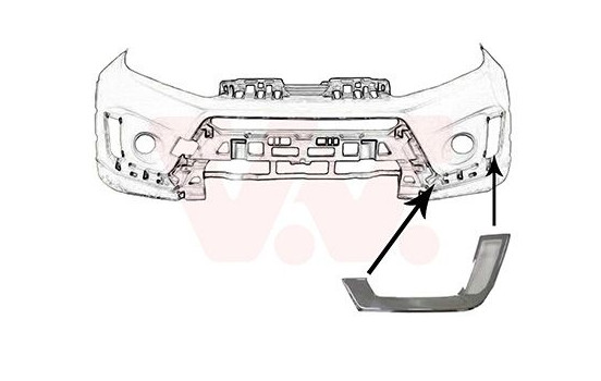 Decorative/protection panel, bumper