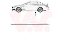 Decorative / protection panel, door