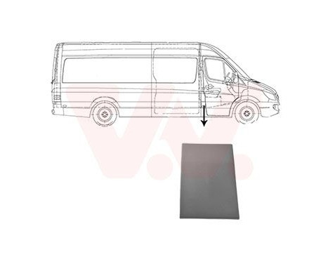 Decorative / protection panel, side wall