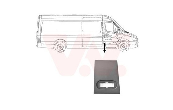 Decorative / protection panel, side wall