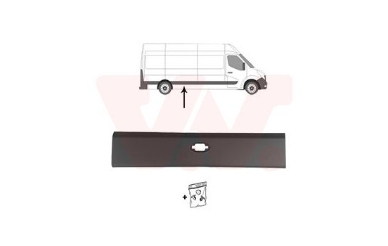 Decorative / protection panel, side wall