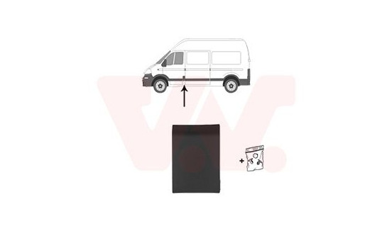 Decorative / protection panel, side wall