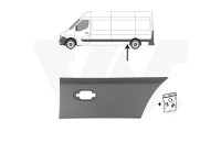 Decorative / protection panel, side wall