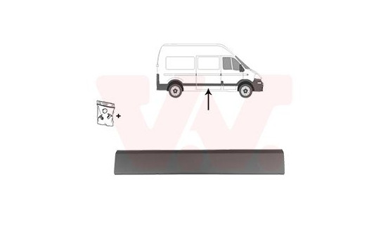 Decorative / protection panel, side wall