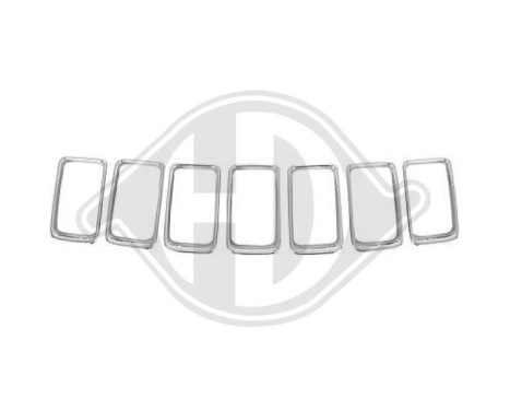 Decorative / protection strip set, radiator grille, Image 2