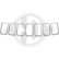 Decorative / protection strip set, radiator grille, Thumbnail 2