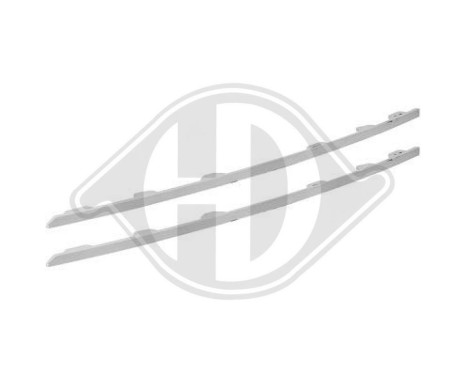 Decorative / protection strip set, radiator grille, Image 2