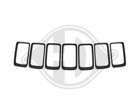 Decorative / protection strip set, radiator grille, Image 2