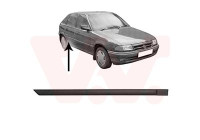 DOOR TRIM UPPER Right rear door