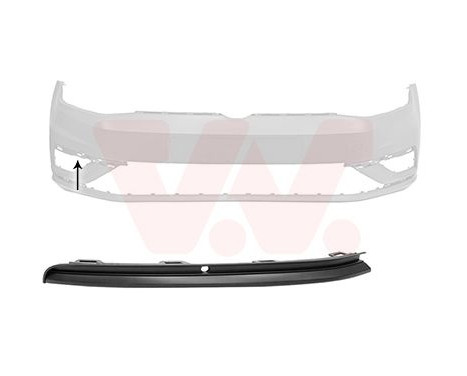 FRONT BUMPER MOLDING R.