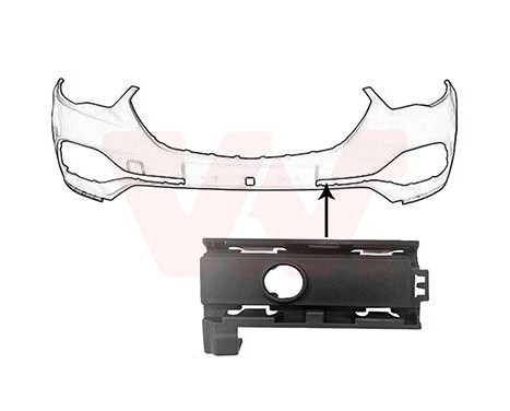 FRONT BUMPER TRIM L.