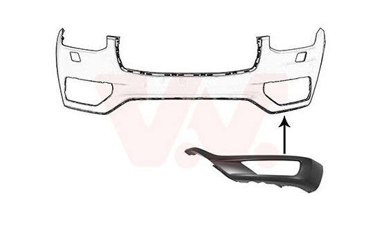 FRONT BUMPER TRIM L.