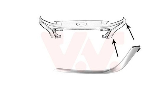 FRONT BUMPER TRIM L.