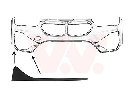 FRONT BUMPER TRIM R.