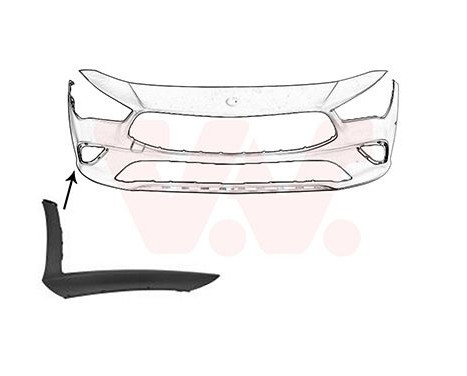 FRONT BUMPER TRIM R.