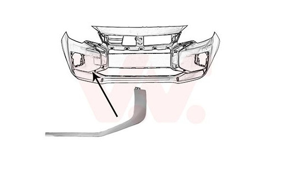 FRONT BUMPER TRIM R.