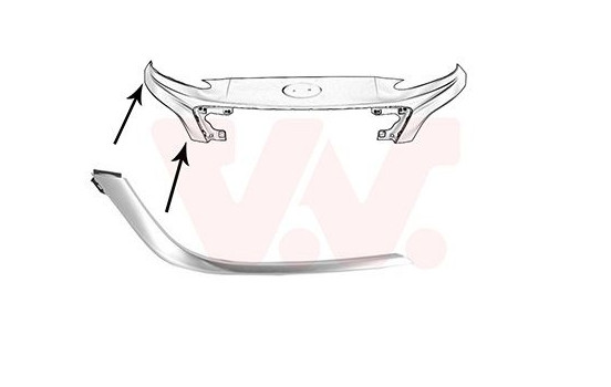 FRONT BUMPER TRIM R.