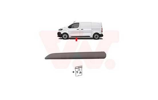 FRONT DOOR MOLDING LEFT