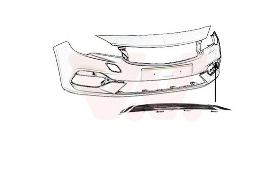 MOLDING FOG LAMP LEFT