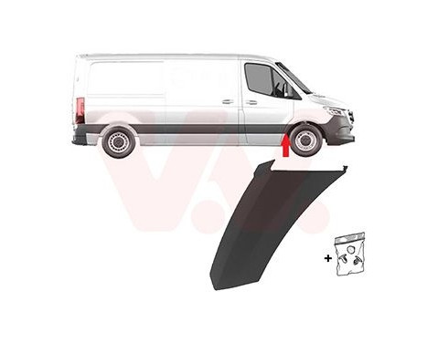MOLDING RIGHT FRONT MUDGUARD