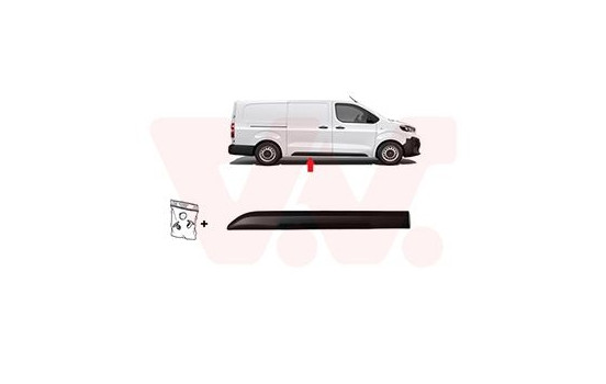 MOLDING SIDE DOOR R.