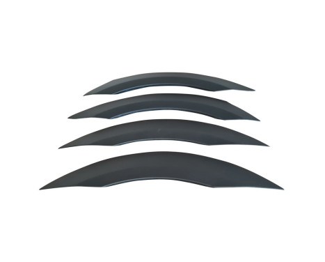 Oneway Set fender extensions (Trims) suitable for Mercedes Sprinter W907 2018- - Version 2 Matte black