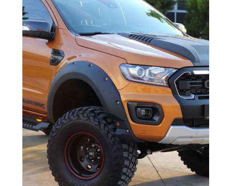 Oneway Set Fender Flares suitable for Ford Ranger T8 2019-2022 - Matte Black, Image 2