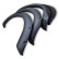 Oneway Set Fender Flares suitable for Ford Ranger T8 2019-2022 - Matte Black, Thumbnail 6