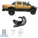Oneway Set Fender Flares suitable for Isuzu D-Max II 2012-2019 - Matte Black, Thumbnail 3