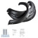 Oneway Set Fender Flares suitable for Isuzu D-Max II 2012-2019 - Matte Black, Thumbnail 5