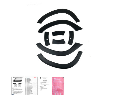 Oneway Set of fender extensions (Trims) suitable for Dacia Duster II 2018-2024 with Park Assist, Image 3