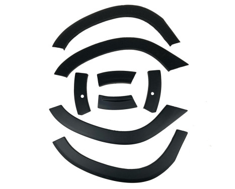 Oneway Set of fender extensions (Trims) suitable for Dacia Duster II 2018-2024 with Park Assist, Image 4