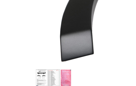 Oneway Set of fender extensions (Trims) suitable for Renault Trafic 2022- - Matte black, Image 8