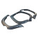 Oneway Set of fender flares (Fender Flares) suitable for Mitsubishi L200 Triton 6 2019- - Matte Black, Thumbnail 6