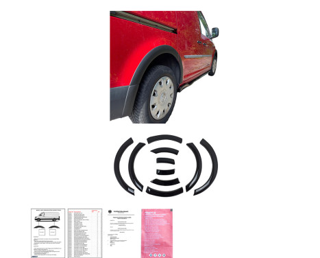 Oneway Set of fender flares (Trims) suitable for Volkswagen Caddy MK4 2015-2020 (Short wheelbase), Image 4