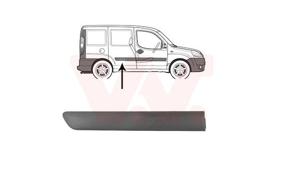 REAR DOOR TRIM RIGHT