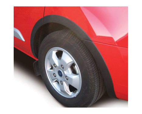 RGM Set of fender extensions suitable for Ford Transit Custom 2014-2017 - Black